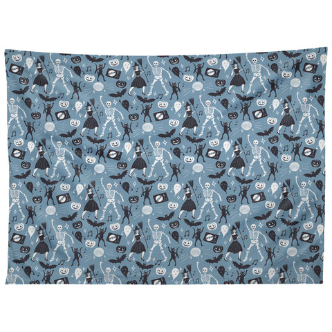 Julia Madoka Halloween Night Fever Tapestry