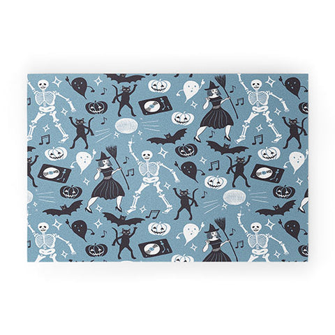 Julia Madoka Halloween Night Fever Welcome Mat