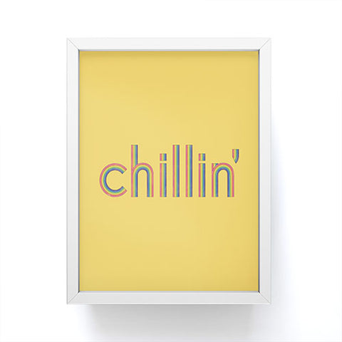 Julia Walck Chillin Framed Mini Art Print