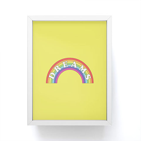 Julia Walck Dreaming of Rainbows Framed Mini Art Print