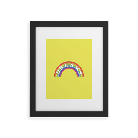 Julia Walck Dreaming of Rainbows Framed Art Print