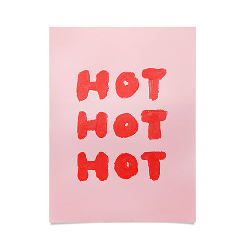 Julia Walck Hot Hot Hot Poster