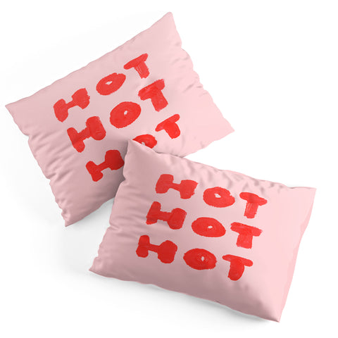 Julia Walck Hot Hot Hot Pillow Shams