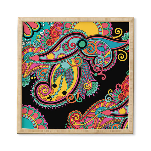 Juliana Curi Black India Framed Wall Art