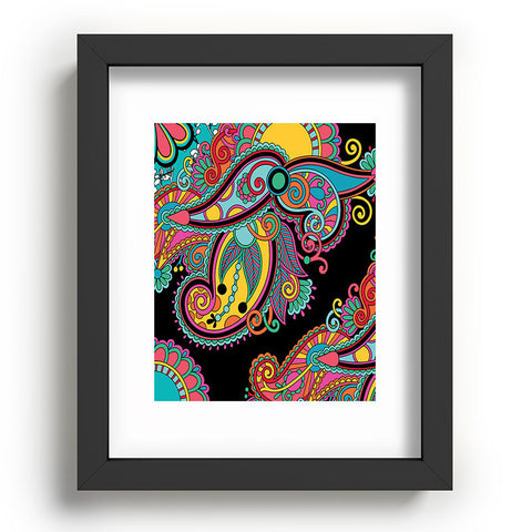 Juliana Curi Black India Recessed Framing Rectangle