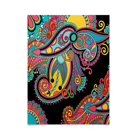 Juliana Curi Black India Poster