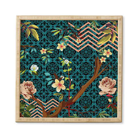 Juliana Curi Black Spring Framed Wall Art