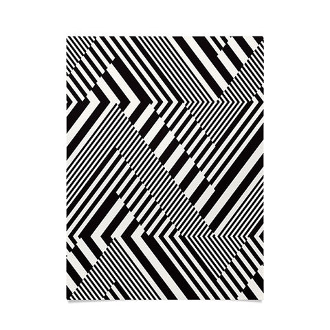Juliana Curi Blackwhite Stripes Poster