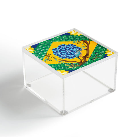 Juliana Curi Brazil Flag Acrylic Box