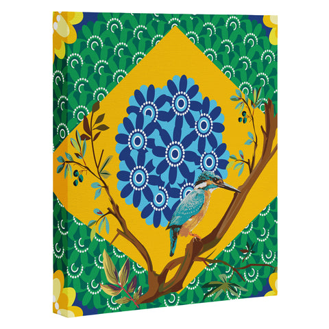 Juliana Curi Brazil Flag Art Canvas