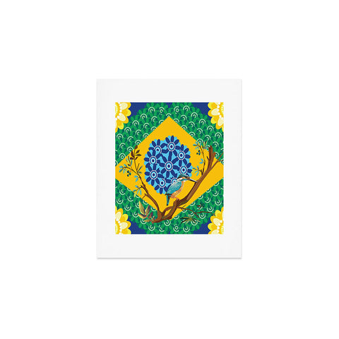 Juliana Curi Brazil Flag Art Print