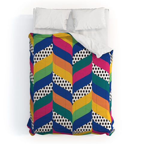 Juliana Curi Chevron 6 Comforter