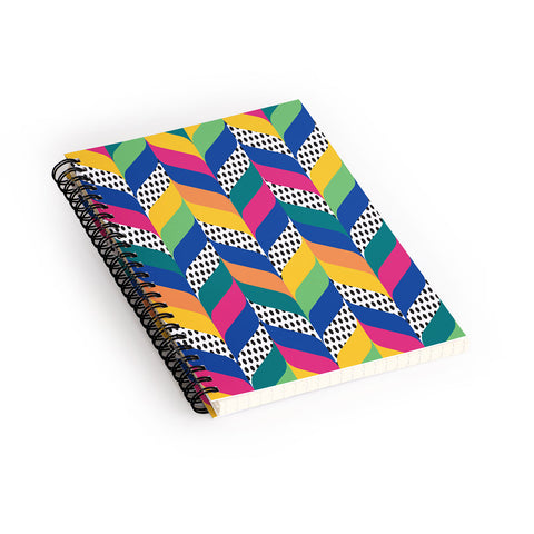 Juliana Curi Chevron 6 Spiral Notebook