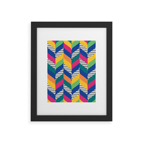 Juliana Curi Chevron 6 Framed Art Print