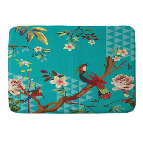 Juliana Curi Chinese Bird Memory Foam Bath Mat