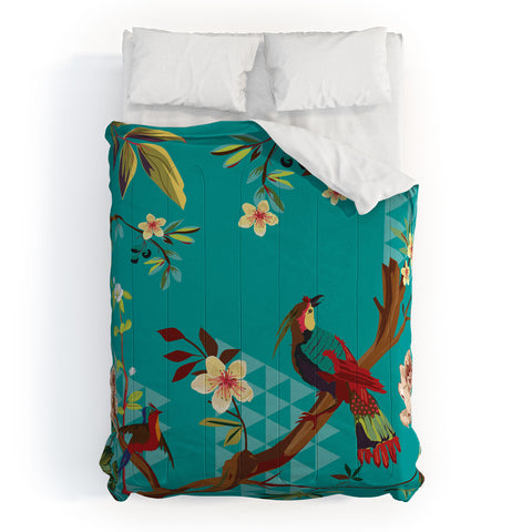 Juliana Curi Chinese Bird Comforter