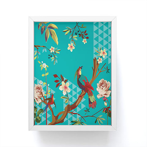 Juliana Curi Chinese Bird Framed Mini Art Print