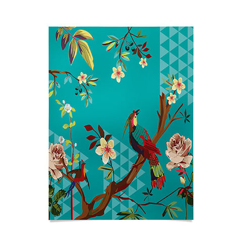 Juliana Curi Chinese Bird Poster