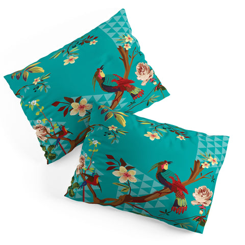 Juliana Curi Chinese Bird Pillow Shams