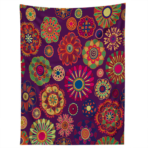 Juliana Curi Classic Purple Tapestry