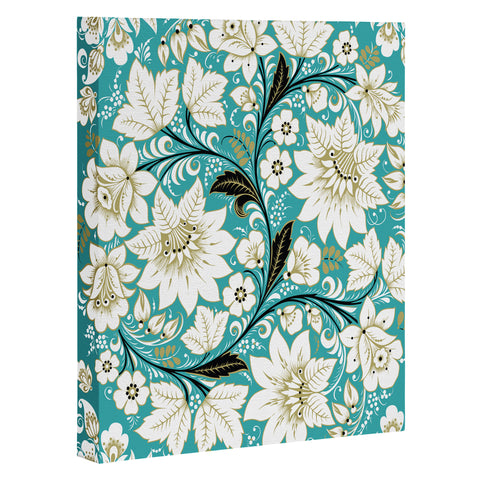 Juliana Curi Classic Turquoise Art Canvas