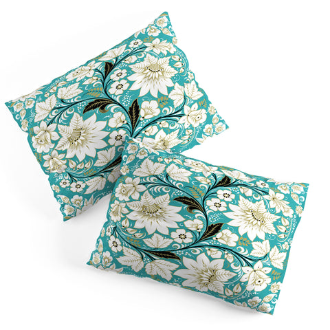 Juliana Curi Classic Turquoise Pillow Shams