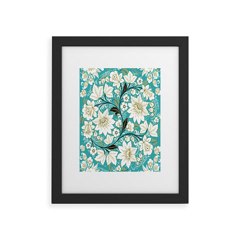 Juliana Curi Classic Turquoise Framed Art Print