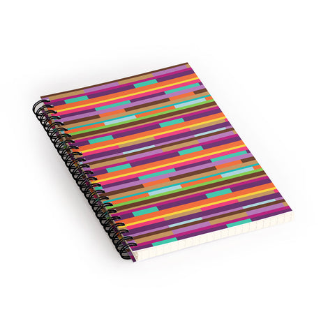 Juliana Curi Color Stripes Spiral Notebook