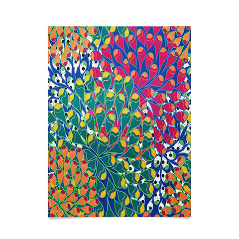 Juliana Curi Flower Dots 2 Poster