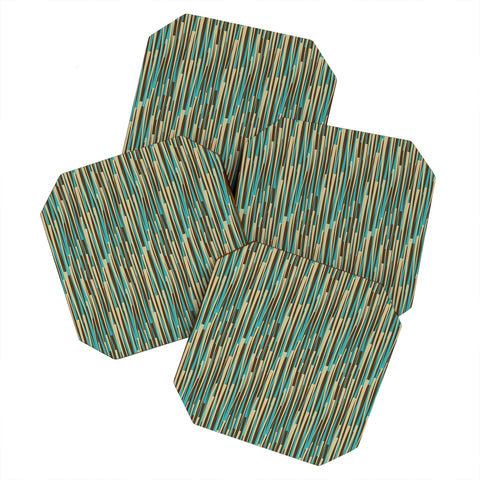 Juliana Curi Grass Modern Coaster Set