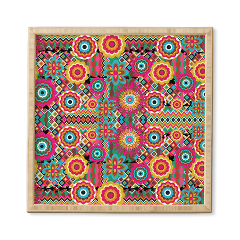 Juliana Curi Hapiness Crazy Framed Wall Art