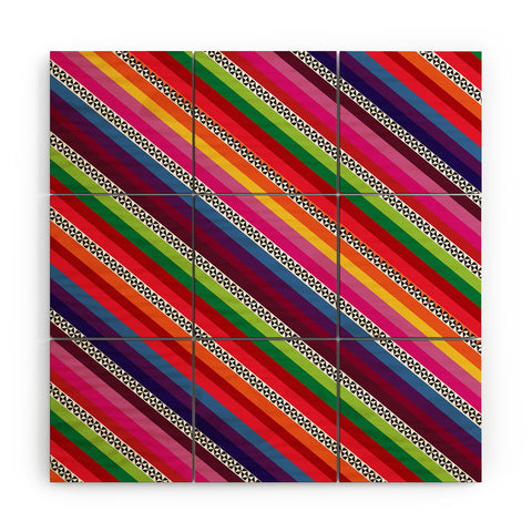 Juliana Curi incacompose Wood Wall Mural