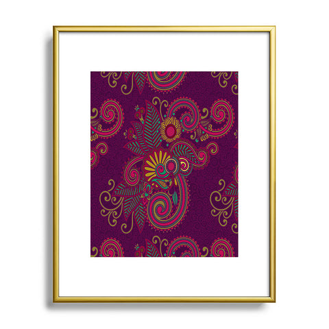 Juliana Curi India 1 Metal Framed Art Print