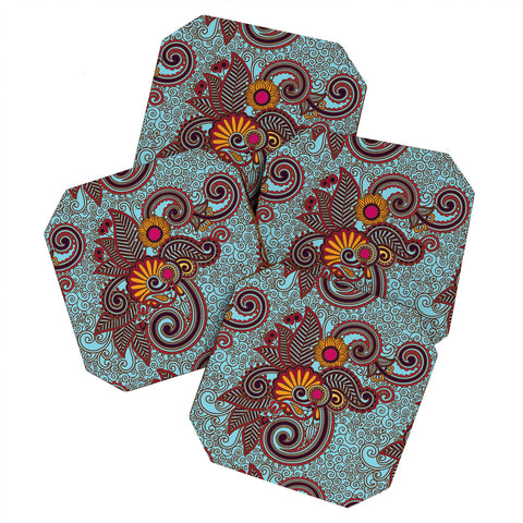 Juliana Curi India 3 Coaster Set