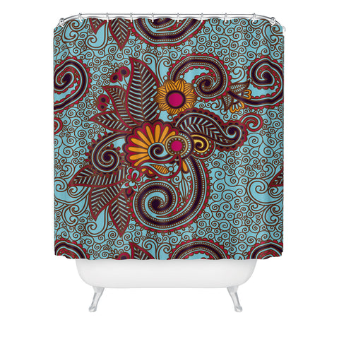 Juliana Curi India 3 Shower Curtain