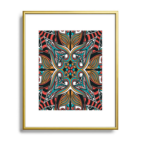 Juliana Curi Indu Metal Framed Art Print