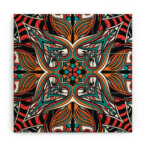 Juliana Curi Indu Wood Wall Mural