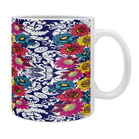 Juliana Curi Klein Blue Flower Coffee Mug