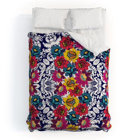 Juliana Curi Klein Blue Flower Comforter