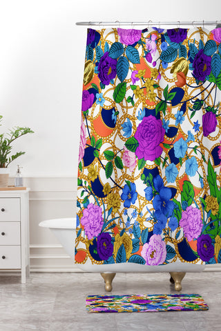 Juliana Curi Luxury 2 Shower Curtain And Mat