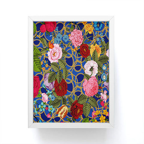 Juliana Curi Luxury Blue Framed Mini Art Print