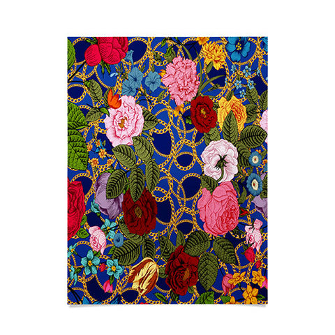 Juliana Curi Luxury Blue Poster