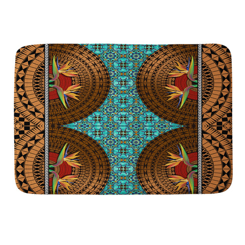 Juliana Curi maori3 Memory Foam Bath Mat