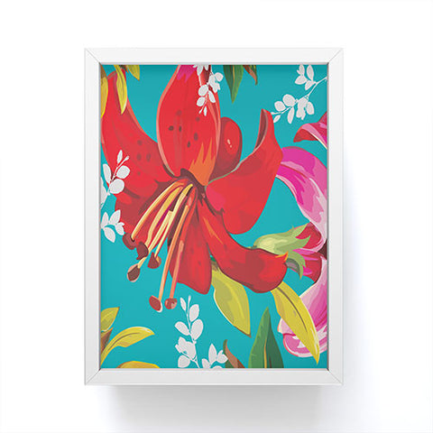 Juliana Curi Mix Flower 1 Framed Mini Art Print