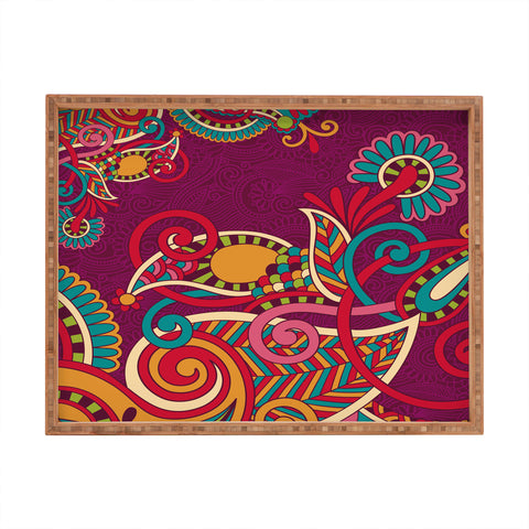 Juliana Curi Mix Pattern 2 Rectangular Tray