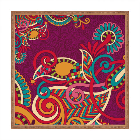 Juliana Curi Mix Pattern 2 Square Tray