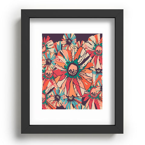 Juliana Curi Natural Flower Recessed Framing Rectangle