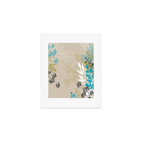 Juliana Curi Natural Leaves Art Print