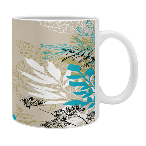 Juliana Curi Natural Leaves Coffee Mug