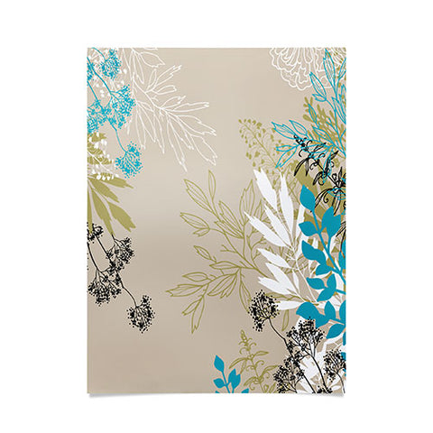 Juliana Curi Natural Leaves Poster